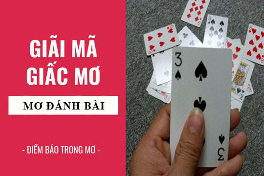mơ thấy đánh bài